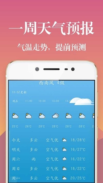 实时天气降雨预报 v4.4图