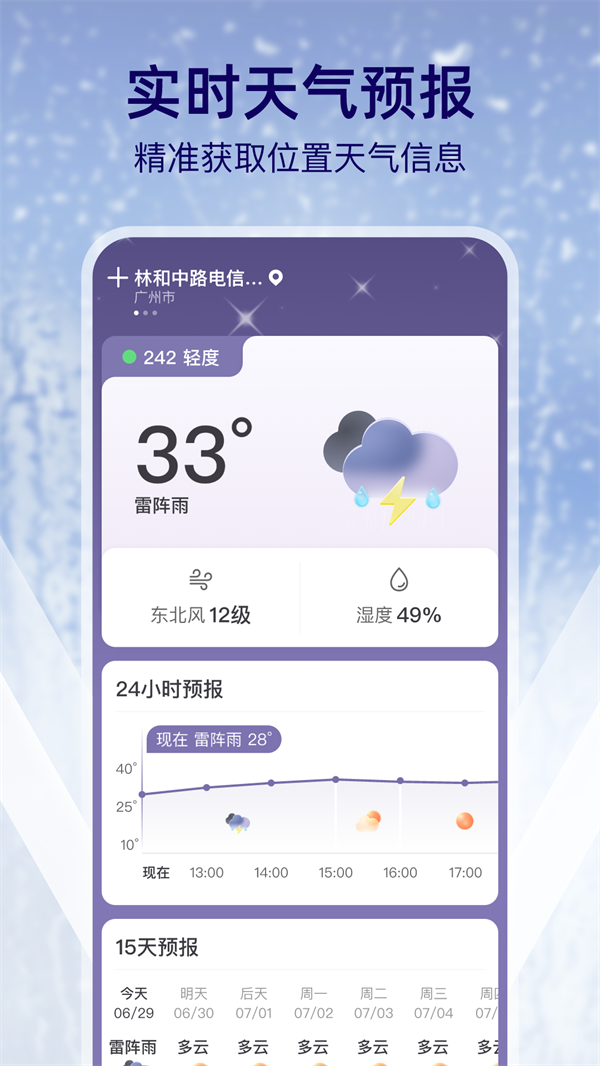 多雨天气降雨量 v1.0.0图