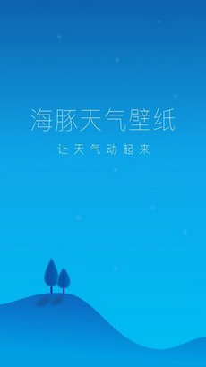 海豚天气壁纸图